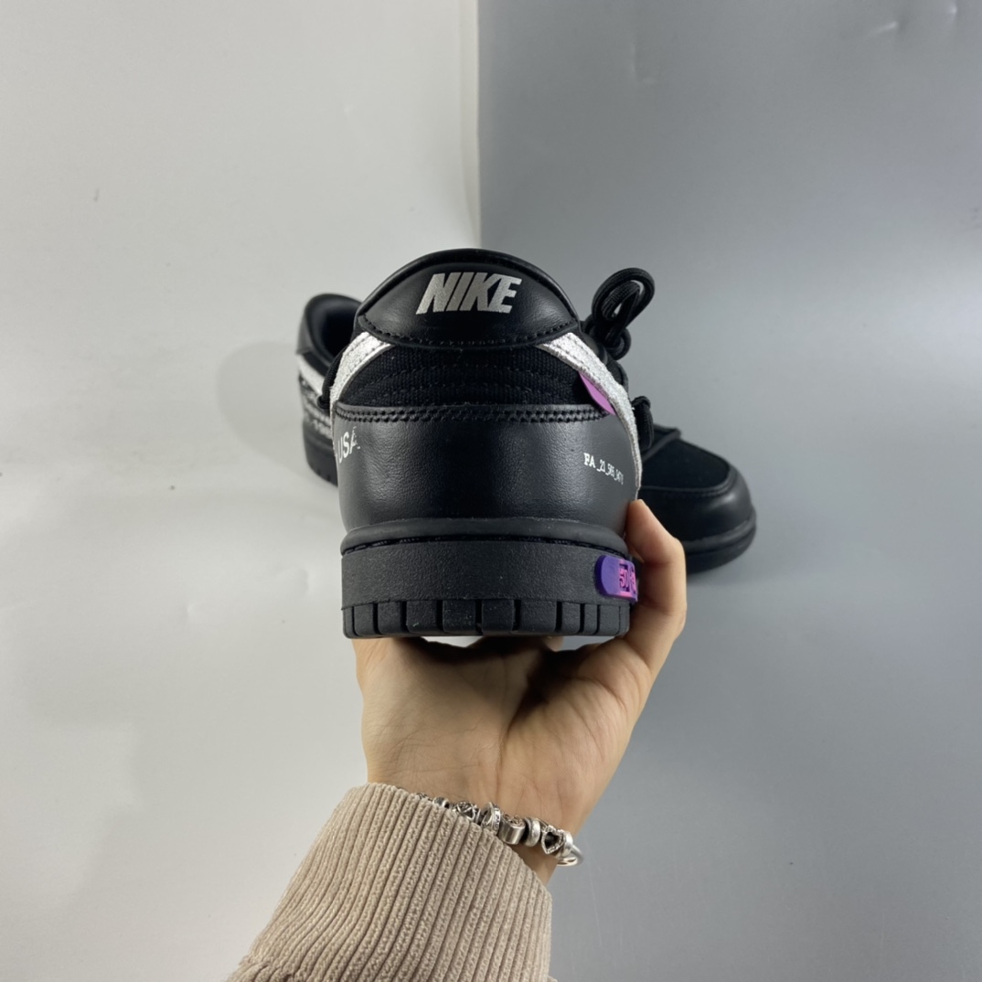 P360 Off-White x Futura xDunk OW 联名款扣篮系列复古滑板鞋 DM1602-001