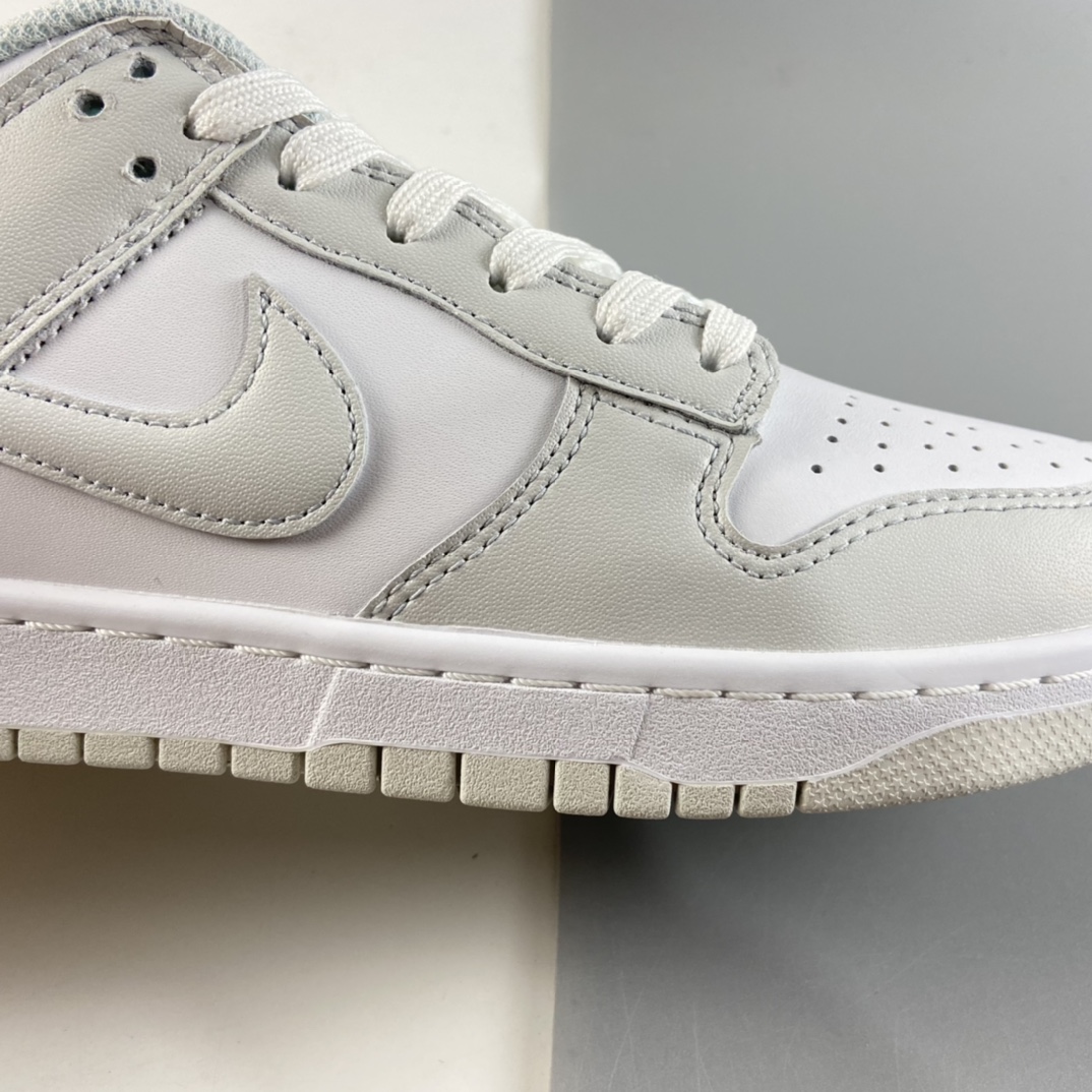 P280 Nike SB Dunk Low 扣篮系列白淡灰配色低帮休闲运动滑板鞋 DD1503-103