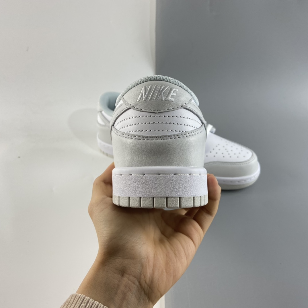 P280 Nike SB Dunk Low 扣篮系列白淡灰配色低帮休闲运动滑板鞋 DD1503-103