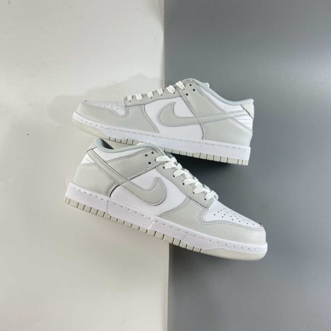 P280 Nike SB Dunk Low 扣篮系列白淡灰配色低帮休闲运动滑板鞋 DD1503-103