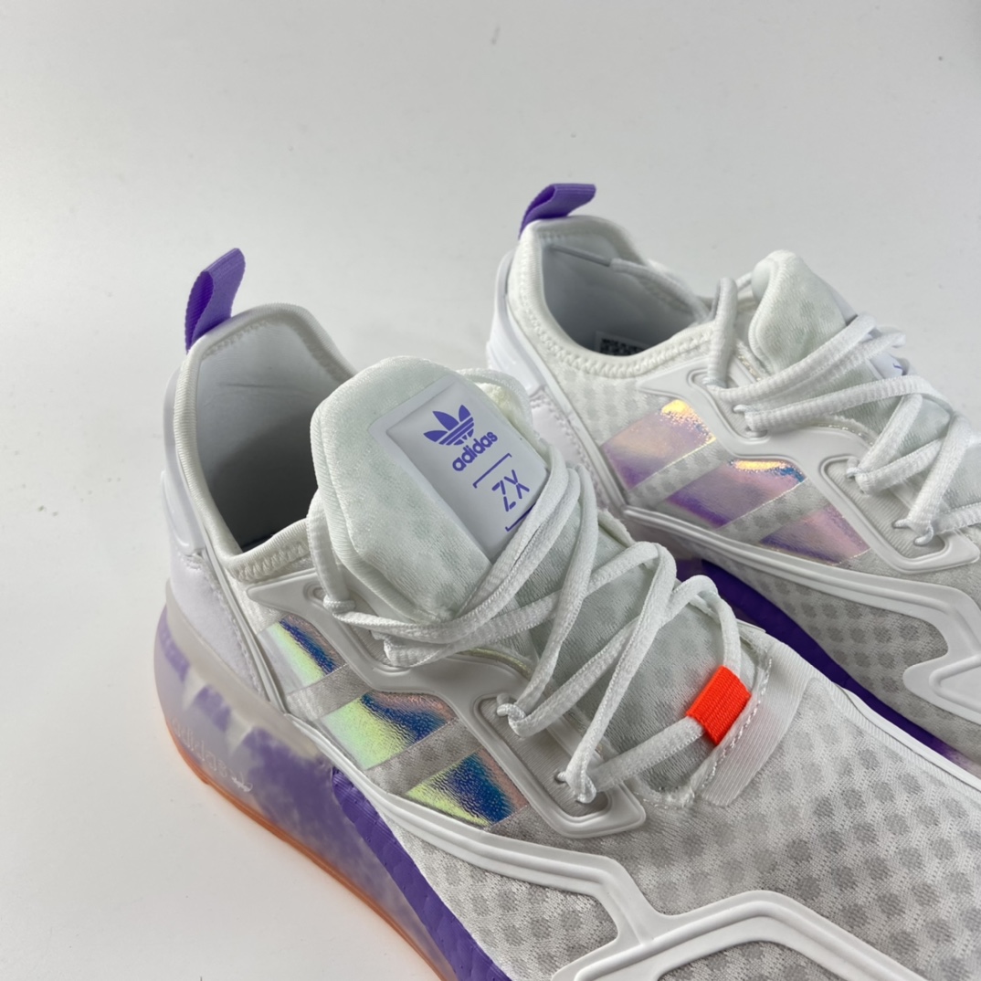 P220 Ad ZX 2K Boost 网纱针织呼吸面套脚休闲运动慢跑鞋 GV7760