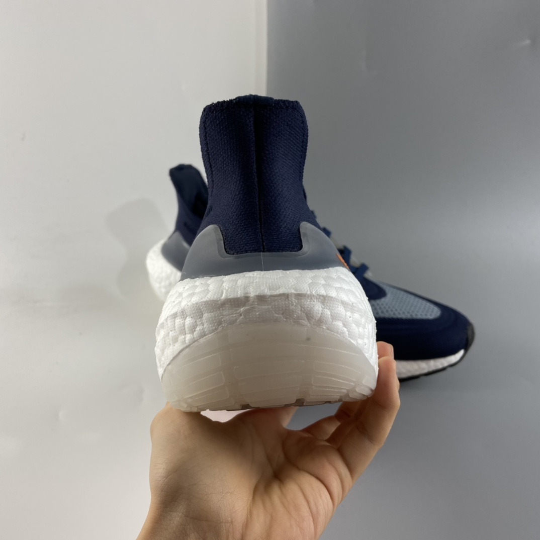 P200 AD UltraBoost 21 加厚爆米花袜套式针织鞋面休闲运动慢跑鞋FZ2068