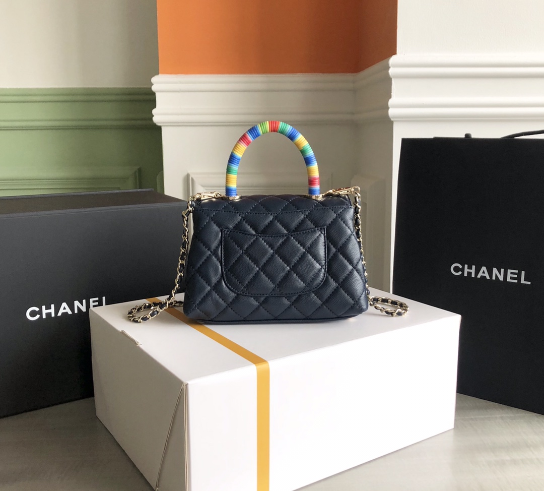 Chanel Luxury Designer Handbag crafted in premium calfskin leather 2