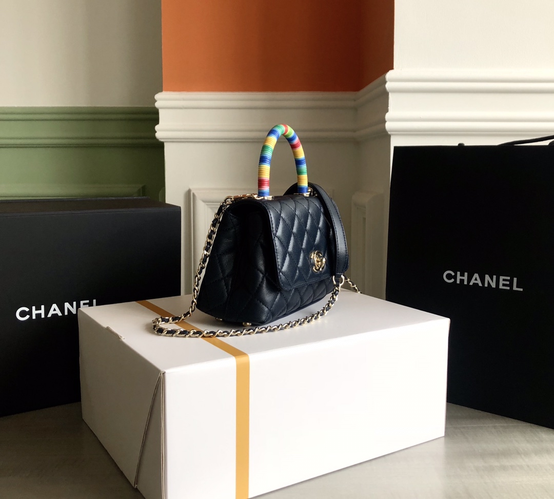 Chanel Luxury Designer Handbag crafted in premium calfskin leather 3