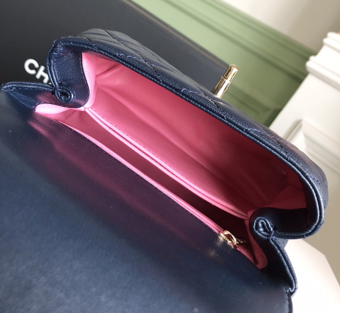 Chanel Luxury Designer Handbag crafted in premium calfskin leather 7
