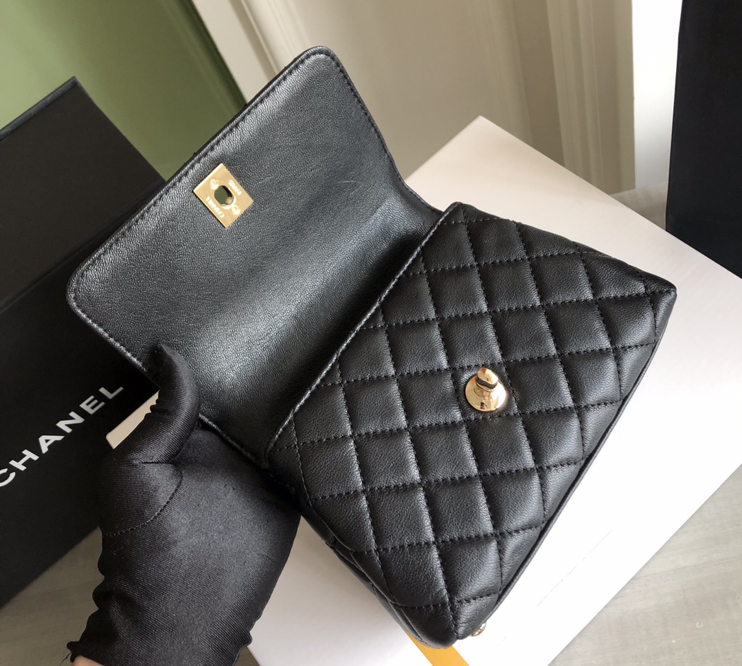 Chanel Luxury Designer Handbag crafted in premium calfskin leather 6