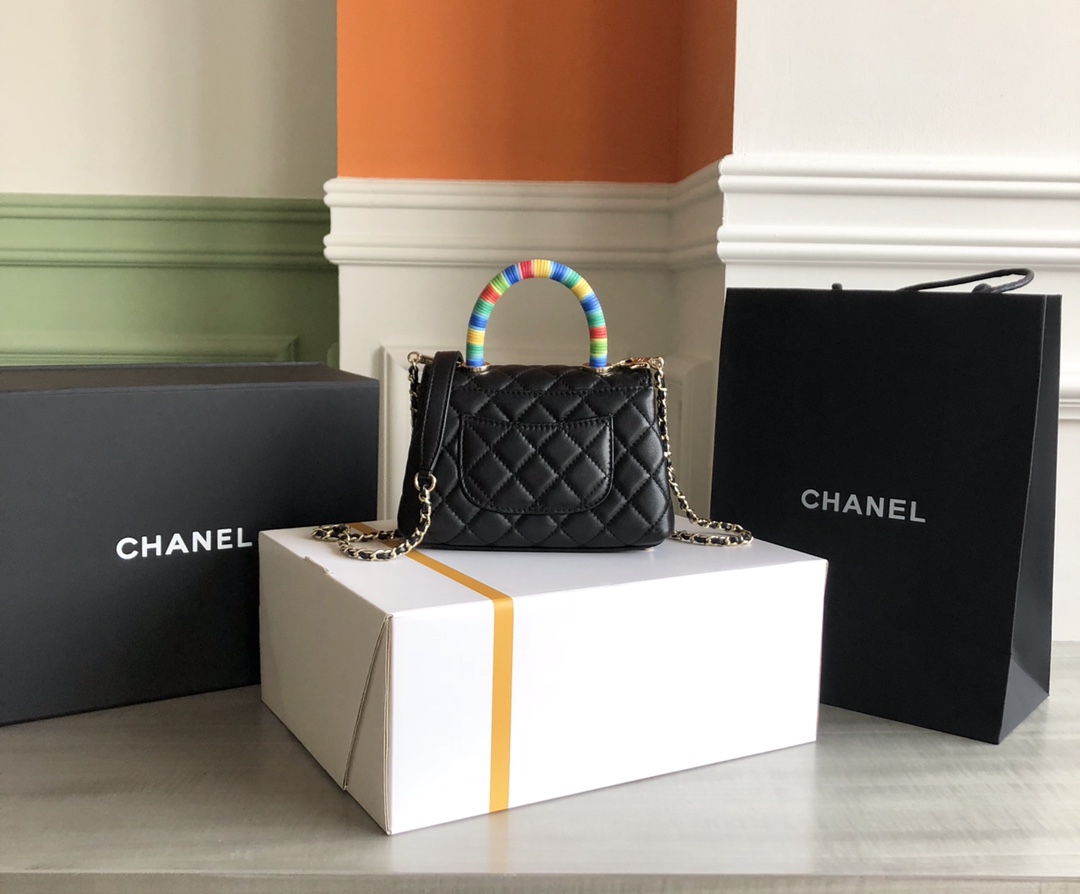 Chanel Luxury Designer Handbag crafted in premium calfskin leather 2