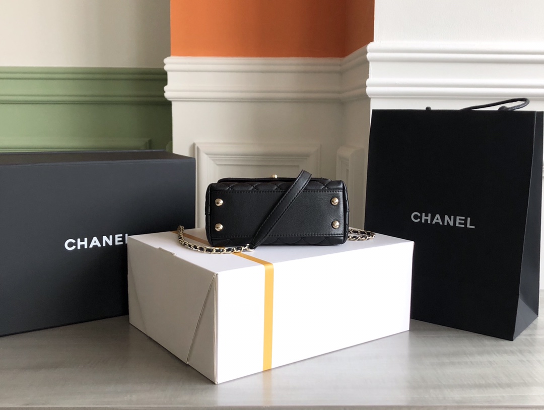 Chanel Luxury Designer Handbag crafted in premium calfskin leather 4