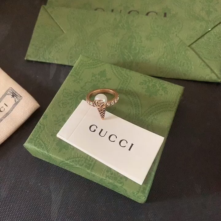 Gucci Biżuteria Pierścionek