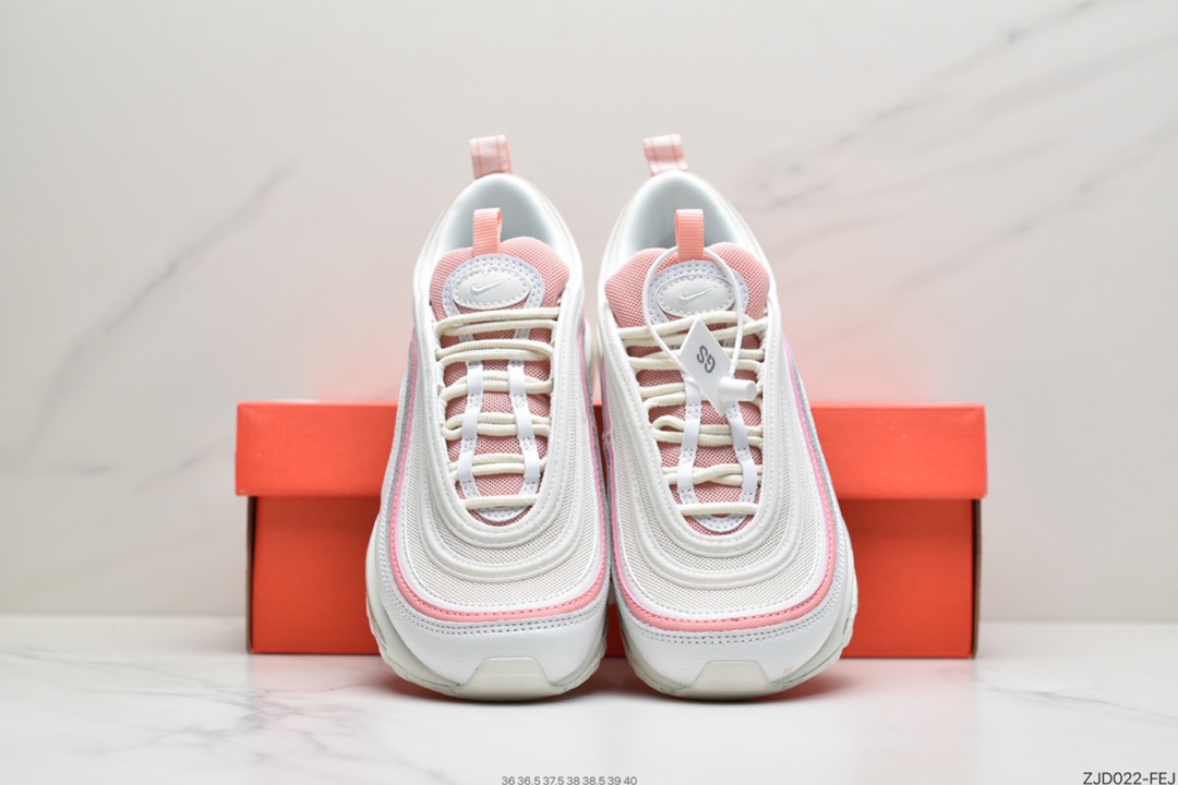 240 耐克Nike Air Max 97 OG 子弹 白浅粉  921733-104
