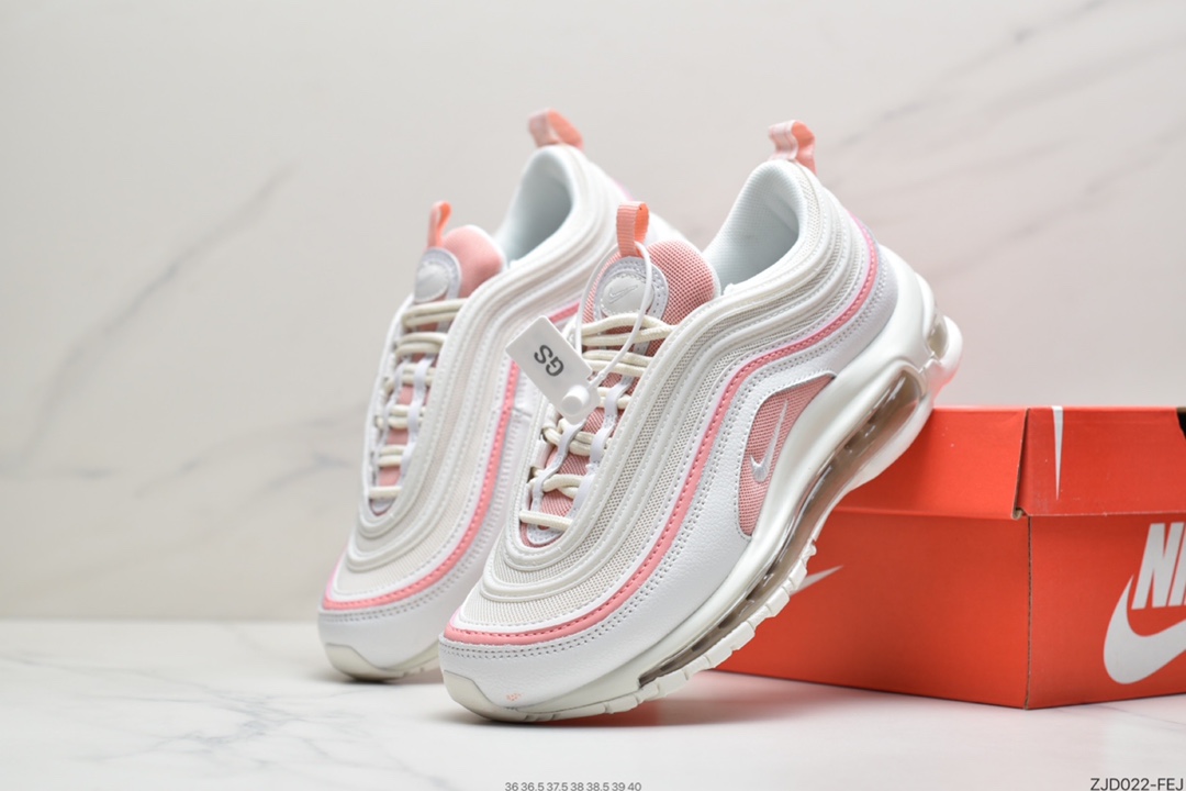 240 耐克Nike Air Max 97 OG 子弹 白浅粉  921733-104