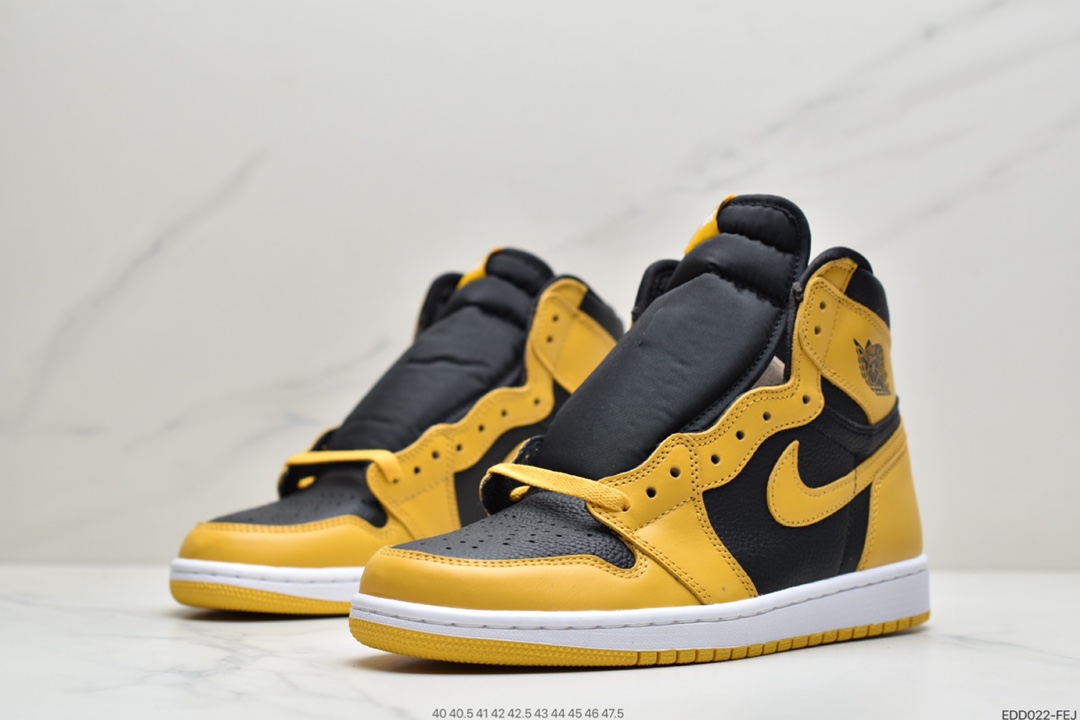 340 Air Air Jordan 1 High Zoom AJ1 乔1黑小麦色 555088-701