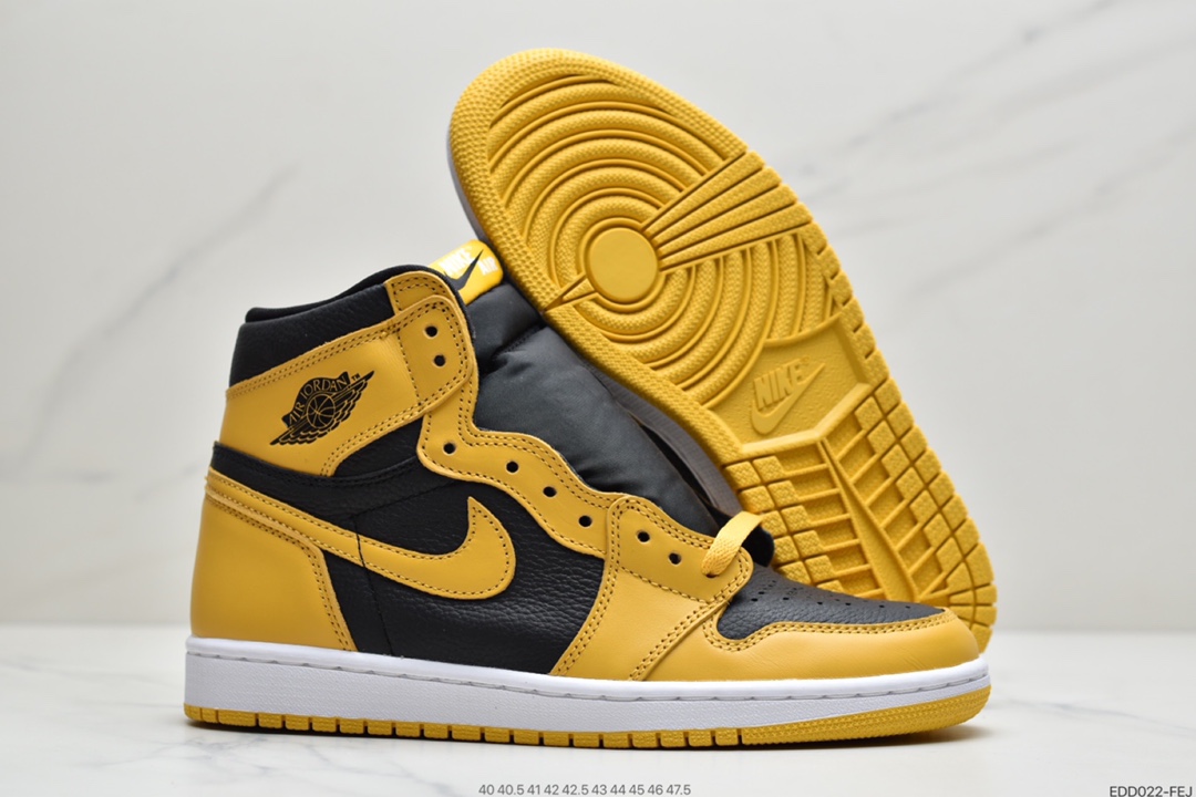 340 Air Air Jordan 1 High Zoom AJ1 乔1黑小麦色 555088-701