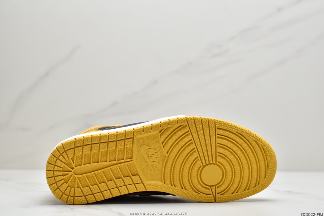 340 Air Air Jordan 1 High Zoom AJ1 乔1黑小麦色 555088-701