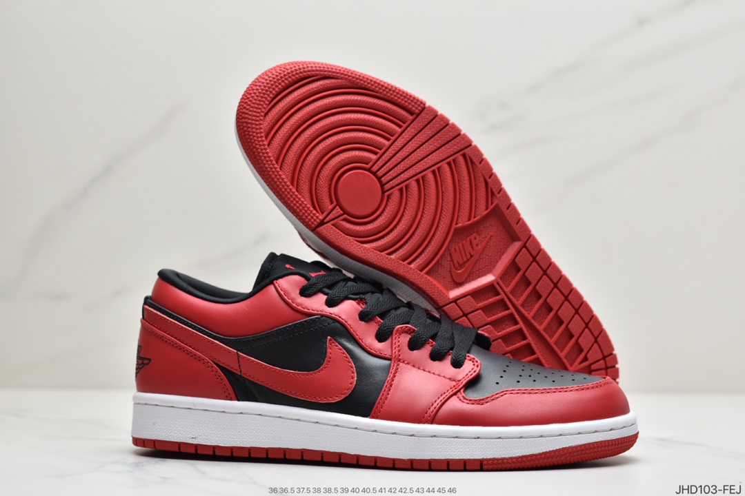 190 Air Jordan 1 Low AJ1乔1头层低帮文化篮球鞋553558-403