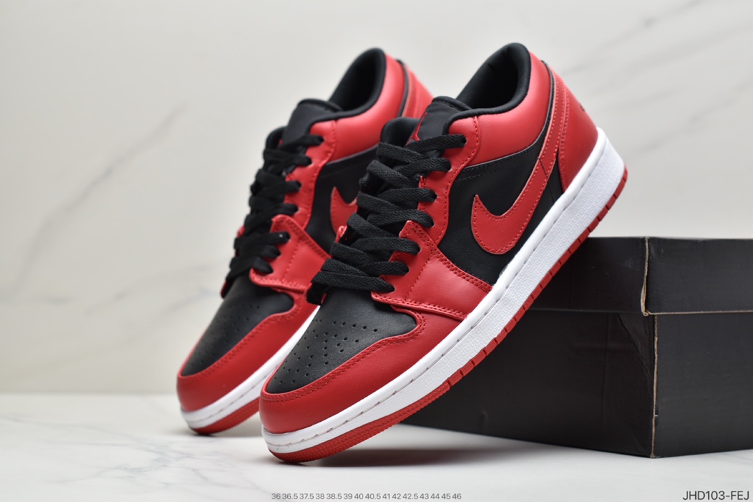 190 Air Jordan 1 Low AJ1乔1头层低帮文化篮球鞋553558-403