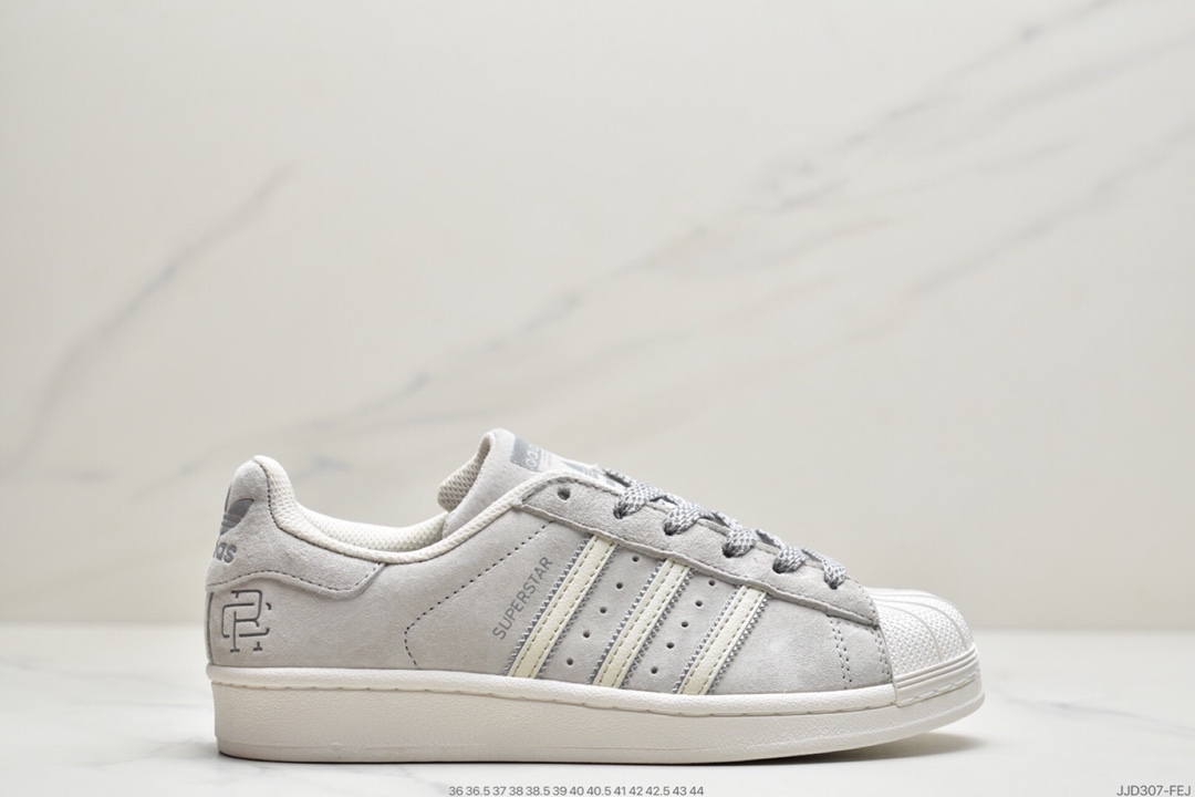 130 阿迪达斯Adidas三叶草 Originals Superstar”White/Red/Blue/Green”贝壳头经典百搭休闲运动板鞋FY3117