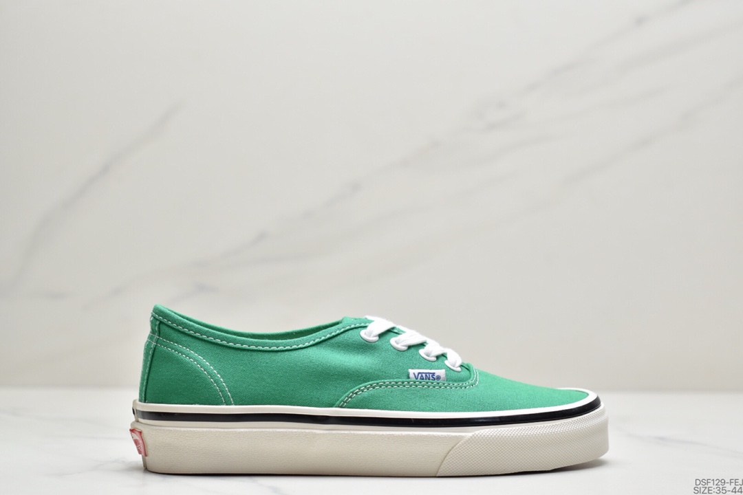 105 万斯Vans Authentic 44DX经典安娜海姆 4孔低帮硫化滑板鞋复古AUT高端硫化