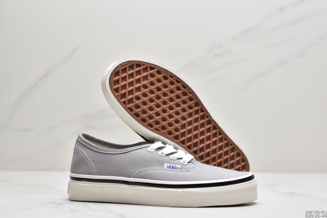 105 万斯Vans Authentic 44DX经典安娜海姆 4孔低帮硫化滑板鞋复古AUT高端硫化