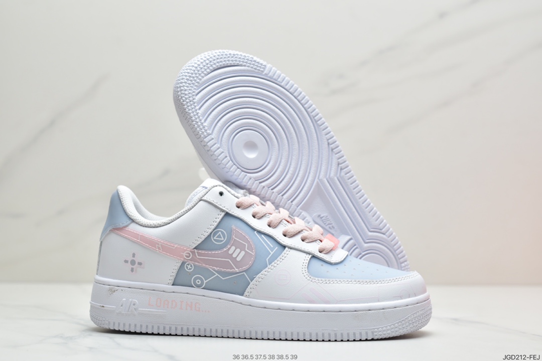 180 电玩立体按键 PS5主题  空军一号AF1 运动休闲复古板鞋 Air Force 1 内置蜂窝缓震气垫 CW2288-222