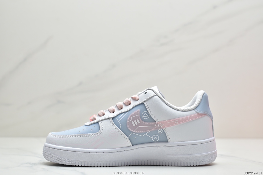 180 电玩立体按键 PS5主题  空军一号AF1 运动休闲复古板鞋 Air Force 1 内置蜂窝缓震气垫 CW2288-222