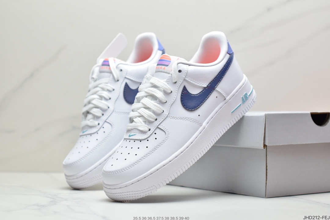 190 耐克Nike Air Force1 07 LV8空军一号低帮运动休闲板鞋 DC8188-100