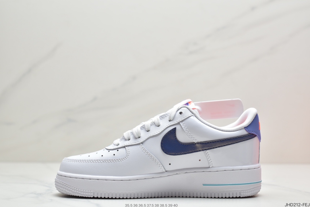 190 耐克Nike Air Force1 07 LV8空军一号低帮运动休闲板鞋 DC8188-100