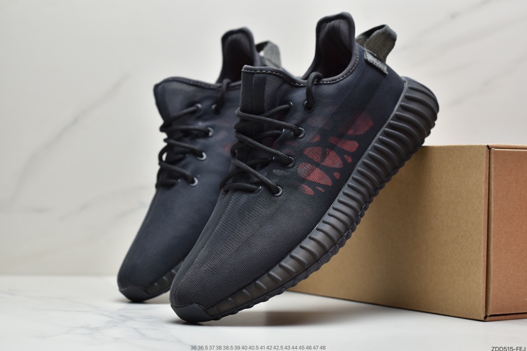 230  阿迪达斯Adidas Yeezy Boost 350 V2 Mono Clay黑  GX3791