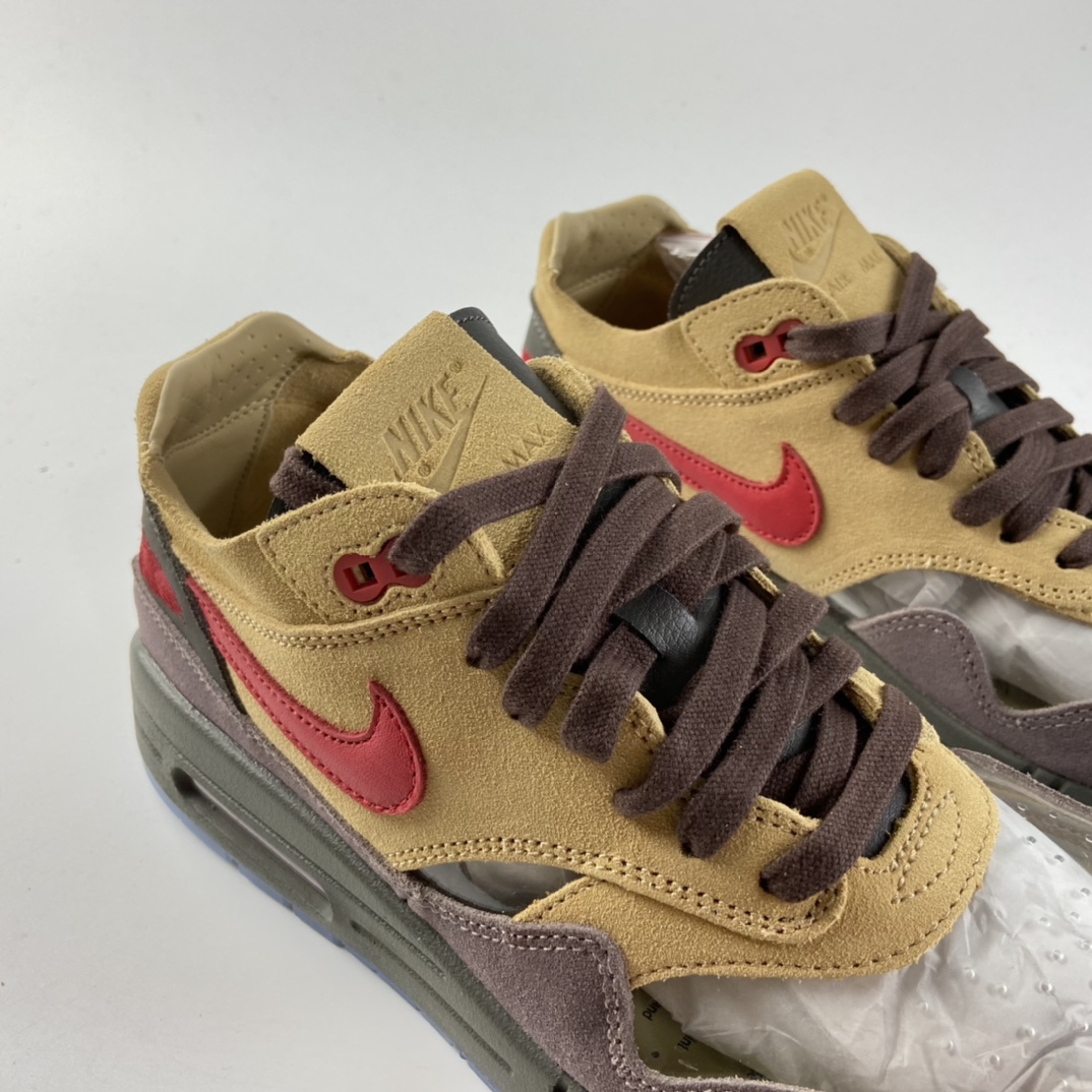 P260 Clot x Nike Air Max 1“Tea Leaf Brown”联名款复古休闲跑鞋 DD1870-200