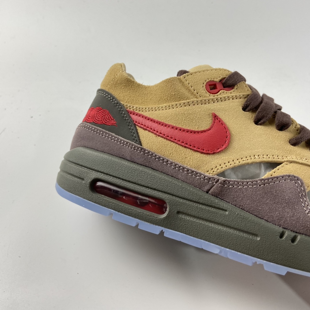 P260 Clot x Nike Air Max 1“Tea Leaf Brown”联名款复古休闲跑鞋 DD1870-200