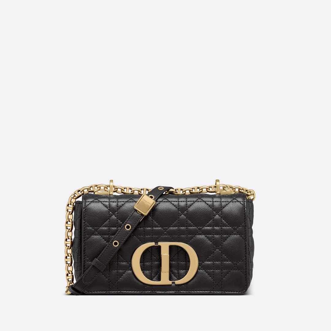 Hot Sale
 Dior Caro Bags Handbags Black Grey Cowhide