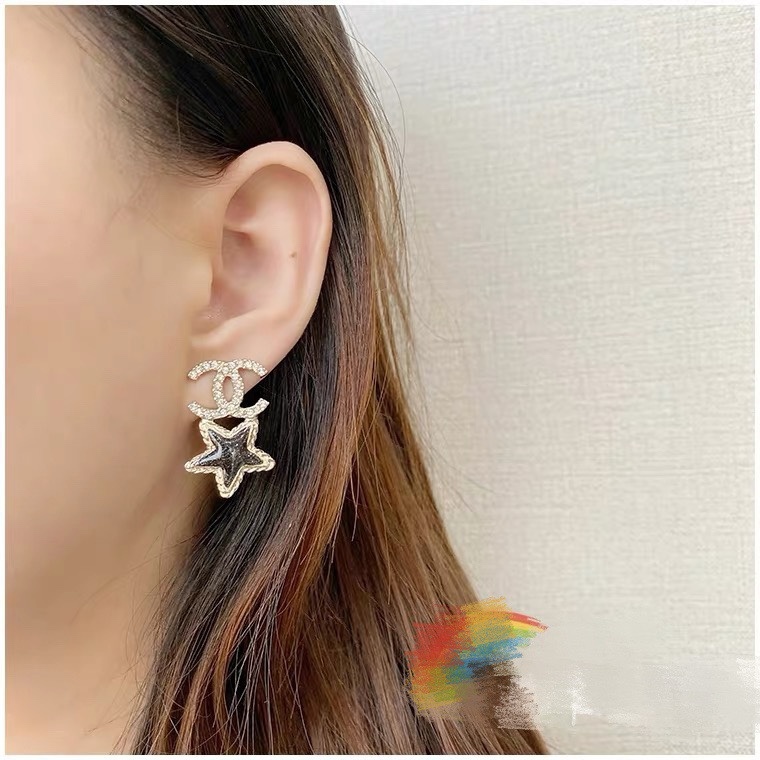 CHANEL小香ab款五角星爱心双c