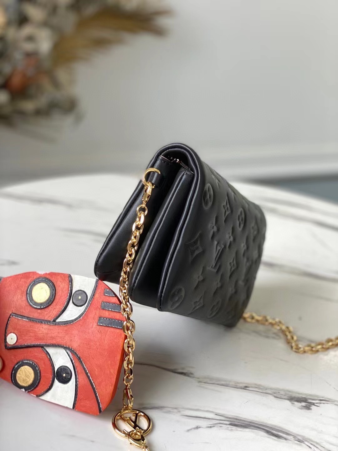 路易威登 Louis Vuitton 高定经典皮革女包手袋 #F5CA46AB 2