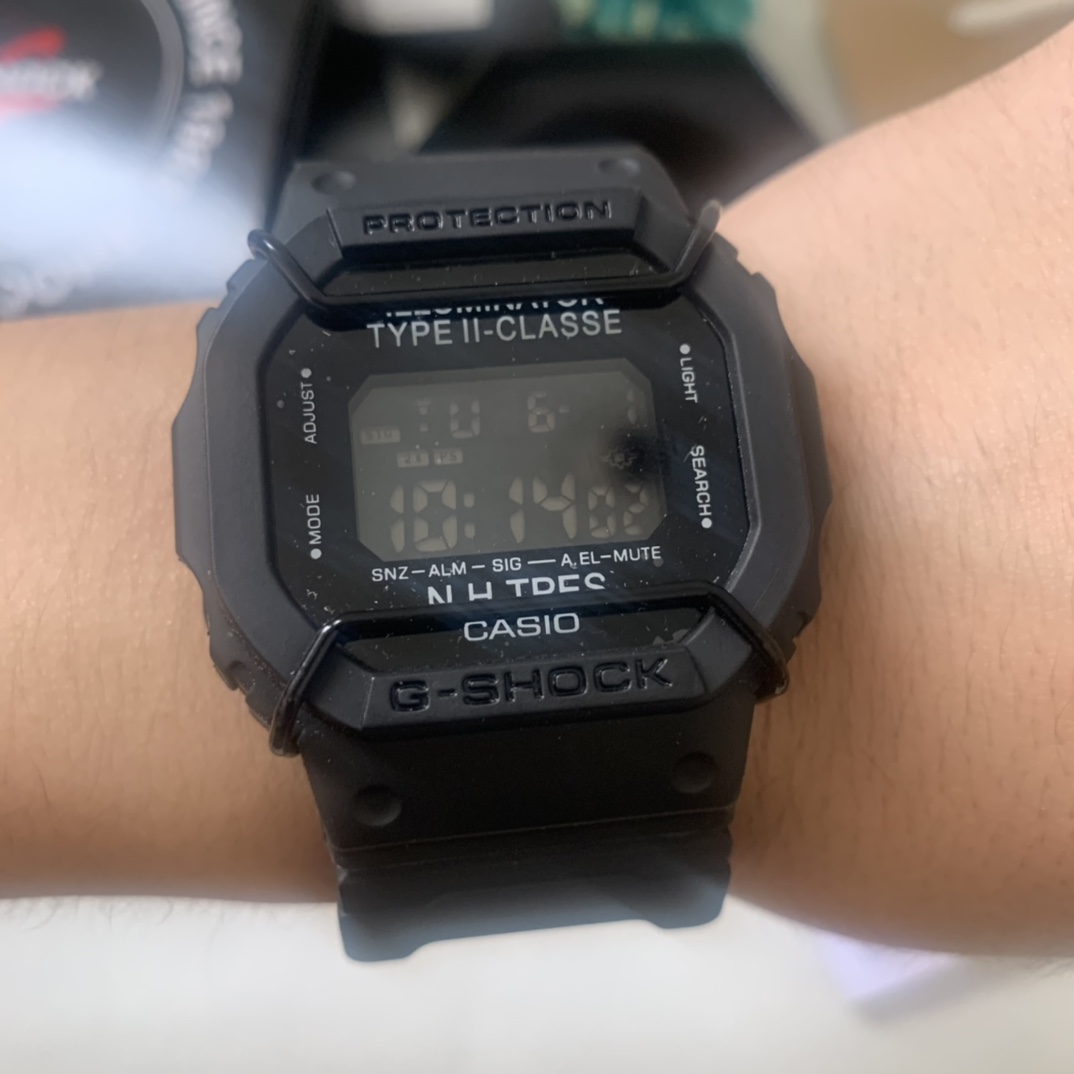 Casio envío incluido cuadrado pequeño dw-5600 foto real número 20