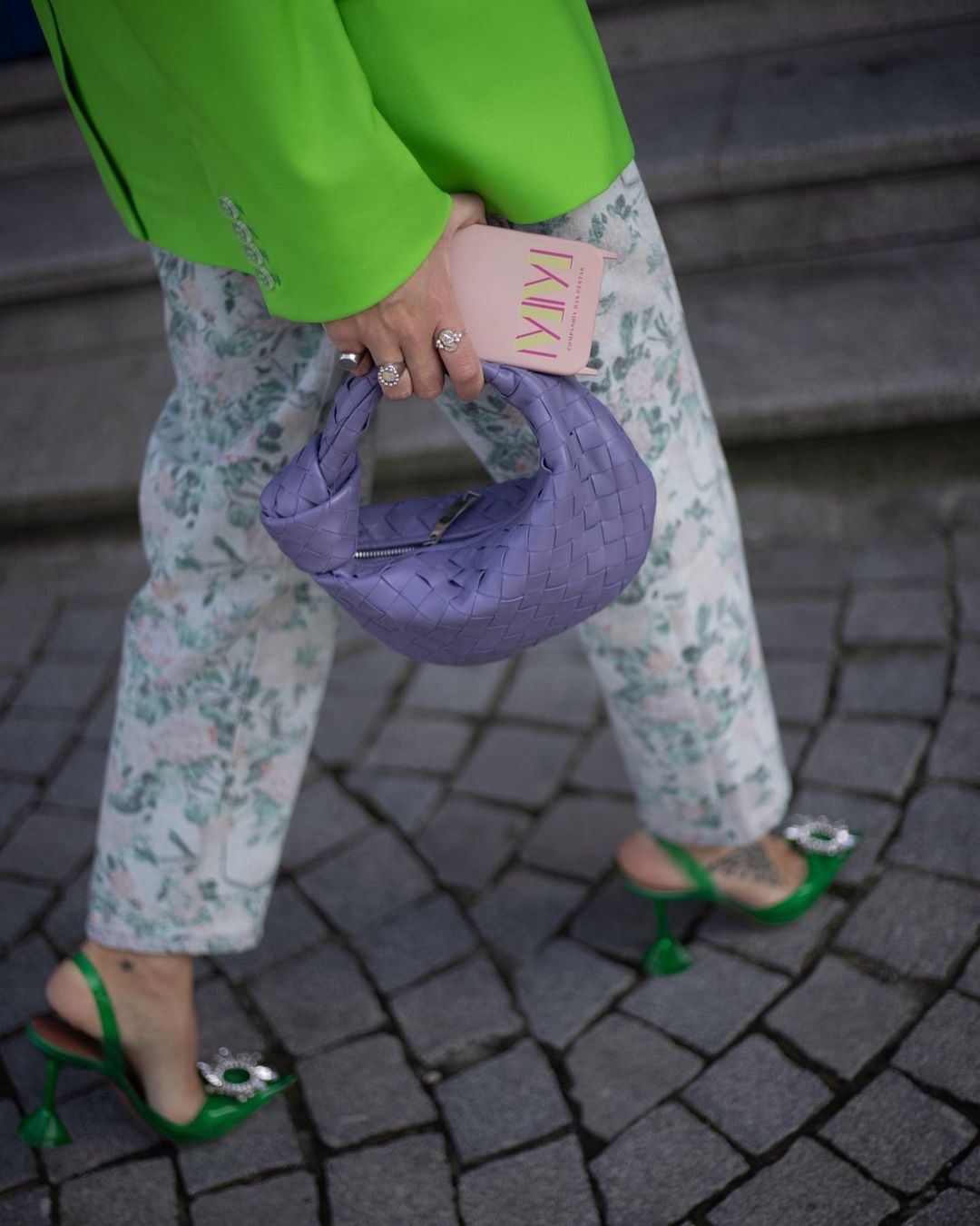 Bottega Veneta MINI JODIE 28CM BAG 651876香芋紫