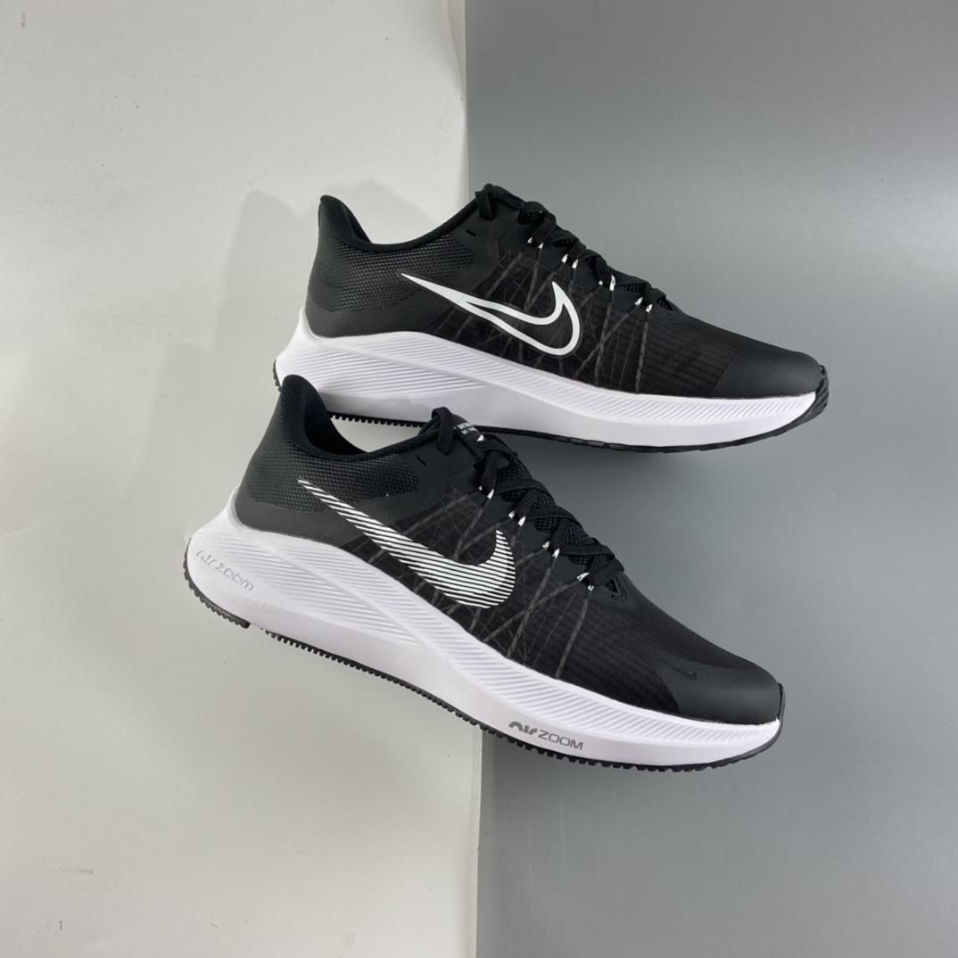 P180 Nike ZOOM WINFLO 8 登月8 轻便缓震运动鞋跑步鞋 CW3419-006