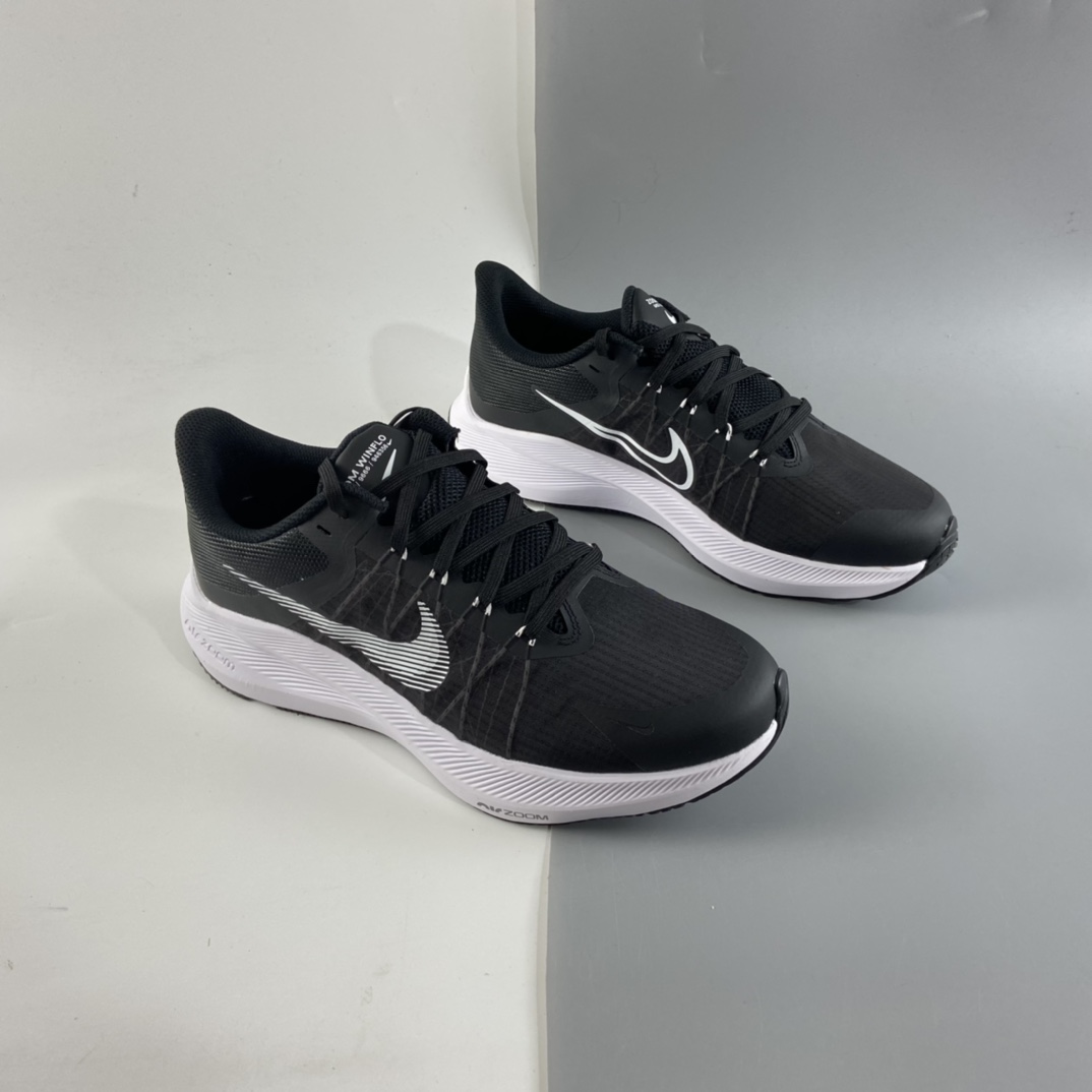 P180 Nike ZOOM WINFLO 8 登月8 轻便缓震运动鞋跑步鞋 CW3419-006