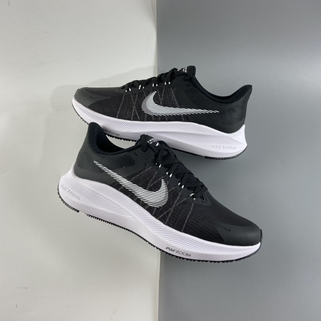 P180 Nike ZOOM WINFLO 8 登月8 轻便缓震运动鞋跑步鞋 CW3419-006