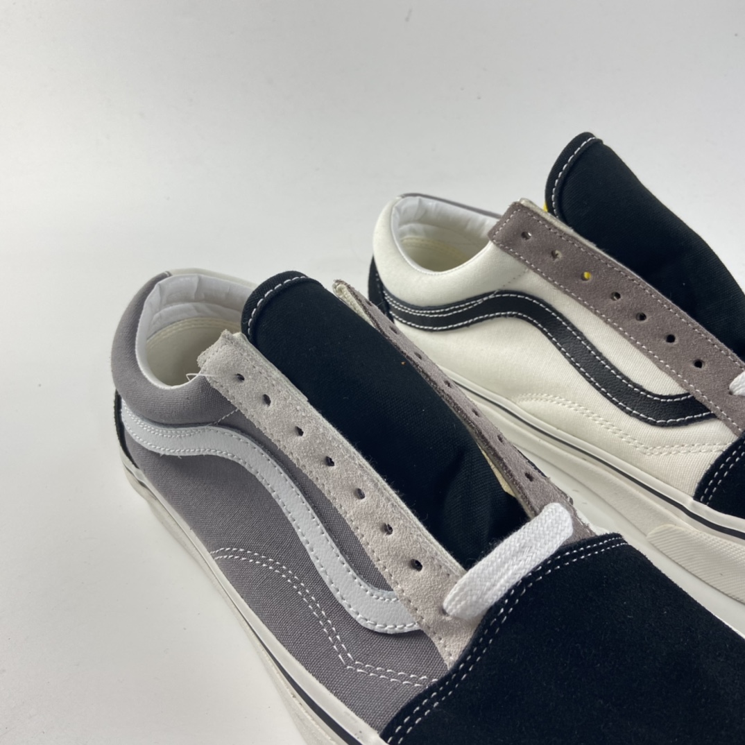 P150 Vans Style 36 范斯安纳海姆撞色黑灰白低帮板鞋运动鞋 VN0A38G2XFI