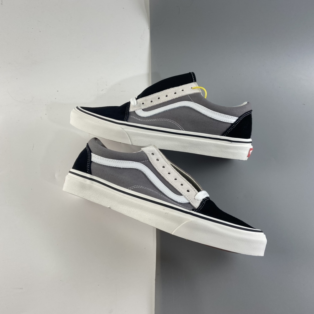 P150 Vans Style 36 范斯安纳海姆撞色黑灰白低帮板鞋运动鞋 VN0A38G2XFI