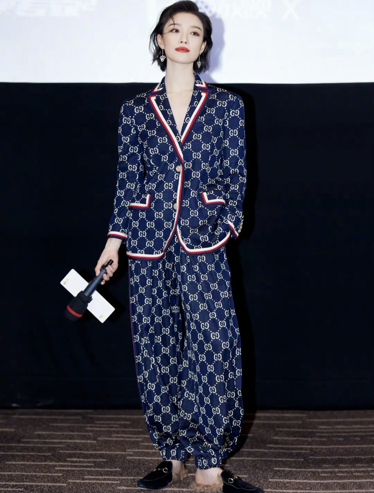 2023 倪妮同款家居服 高定韩国丝面料亲肤轻柔舒适 码数：XS～S