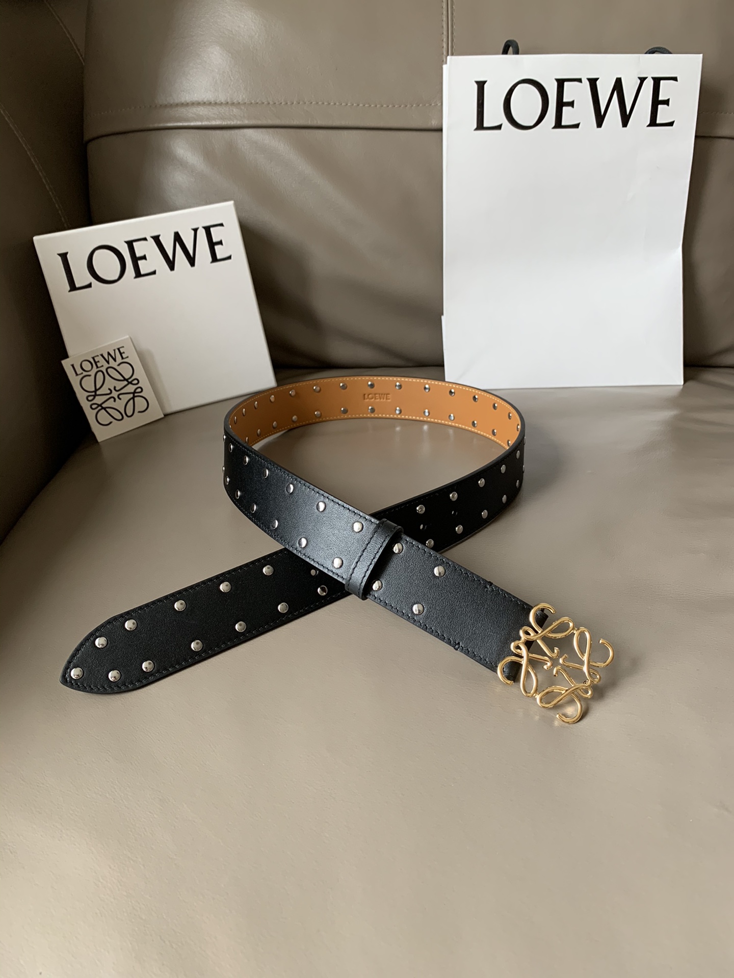LOEWE罗意威专柜新款时尚休闲腰带