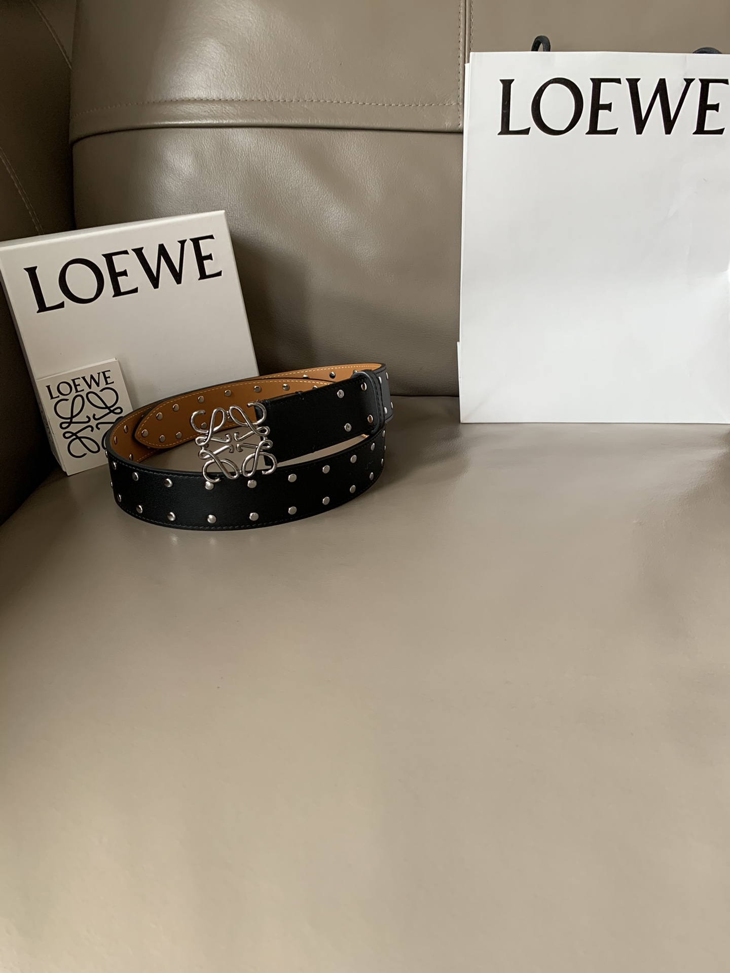LOEWE罗意威专柜新款时尚休闲腰带