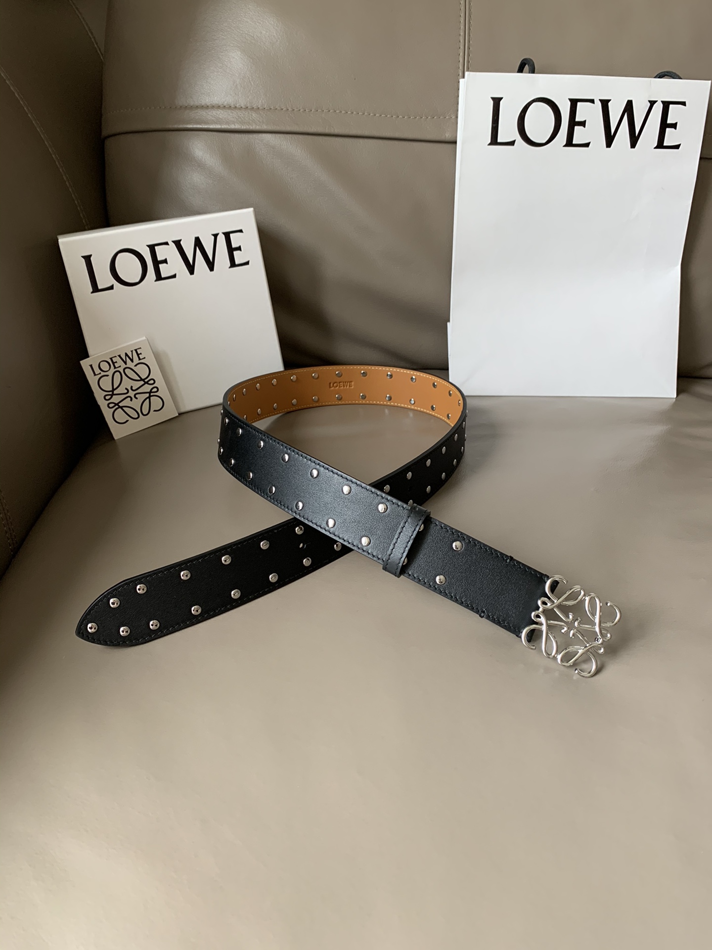 LOEWE罗意威专柜新款时尚休闲腰带