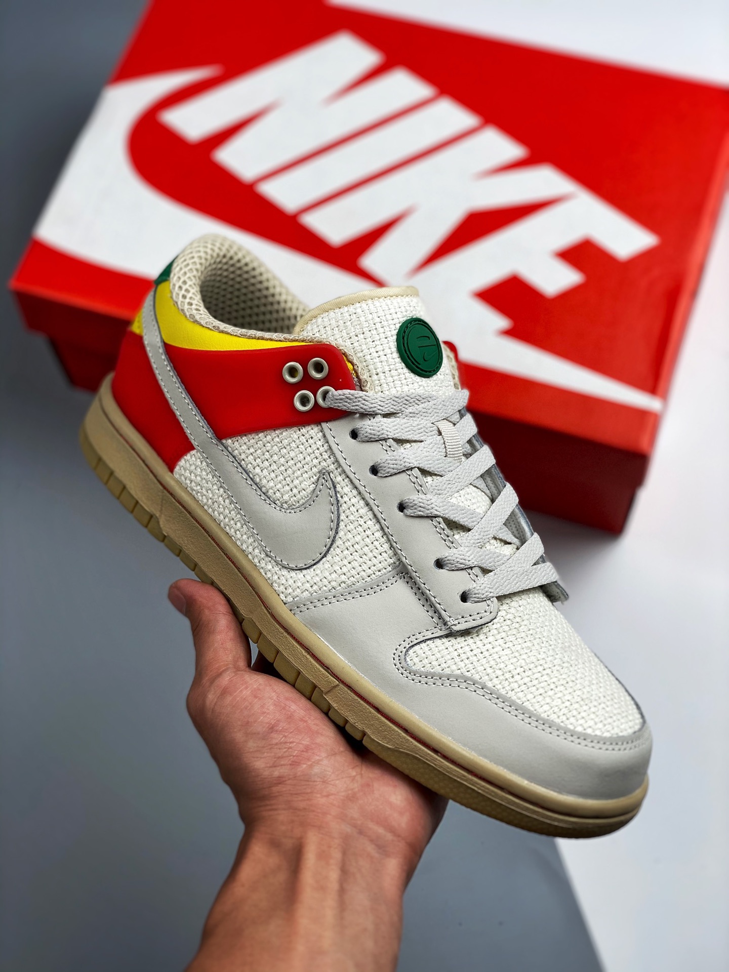 NK Dunk SB Low Jamaica, producido por una gran fábrica, muy recomendado 👏, material de primera capa original, diseño e…