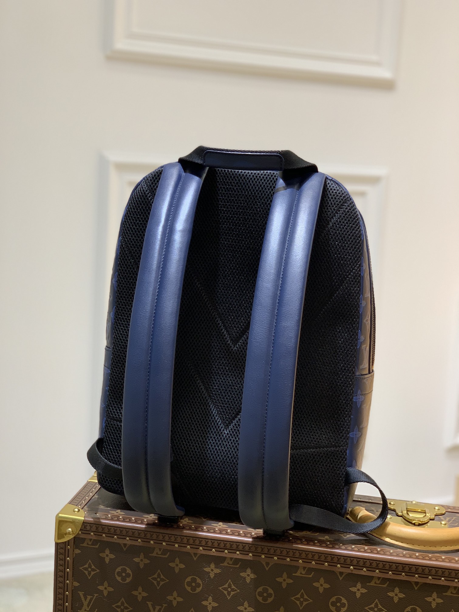Louis Vuitton LV Sprinter Backpack M45728蓝色