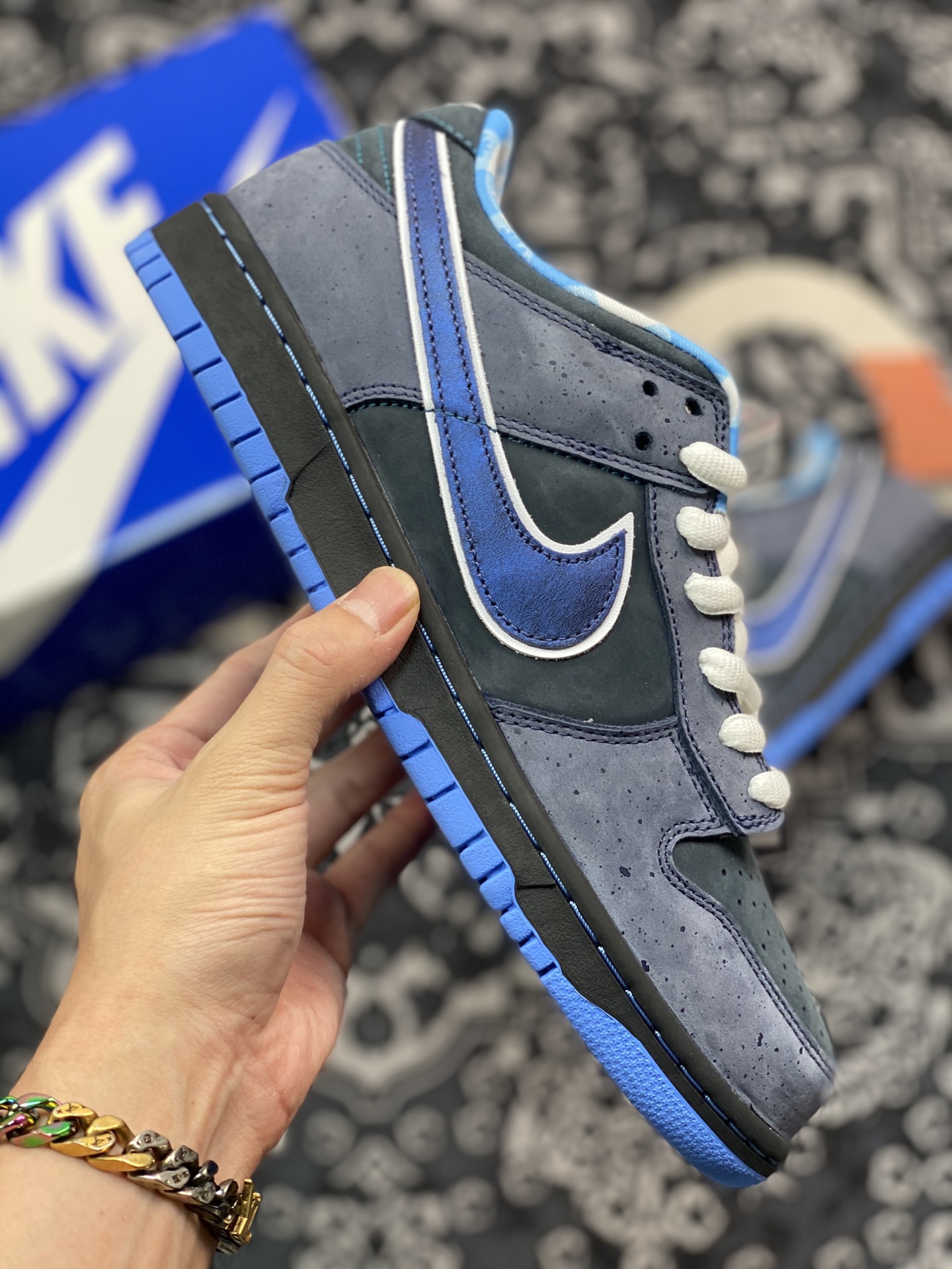 430 纯原 过验/无法鉴定 ” dunk” 冰蓝龙虾 313170-342