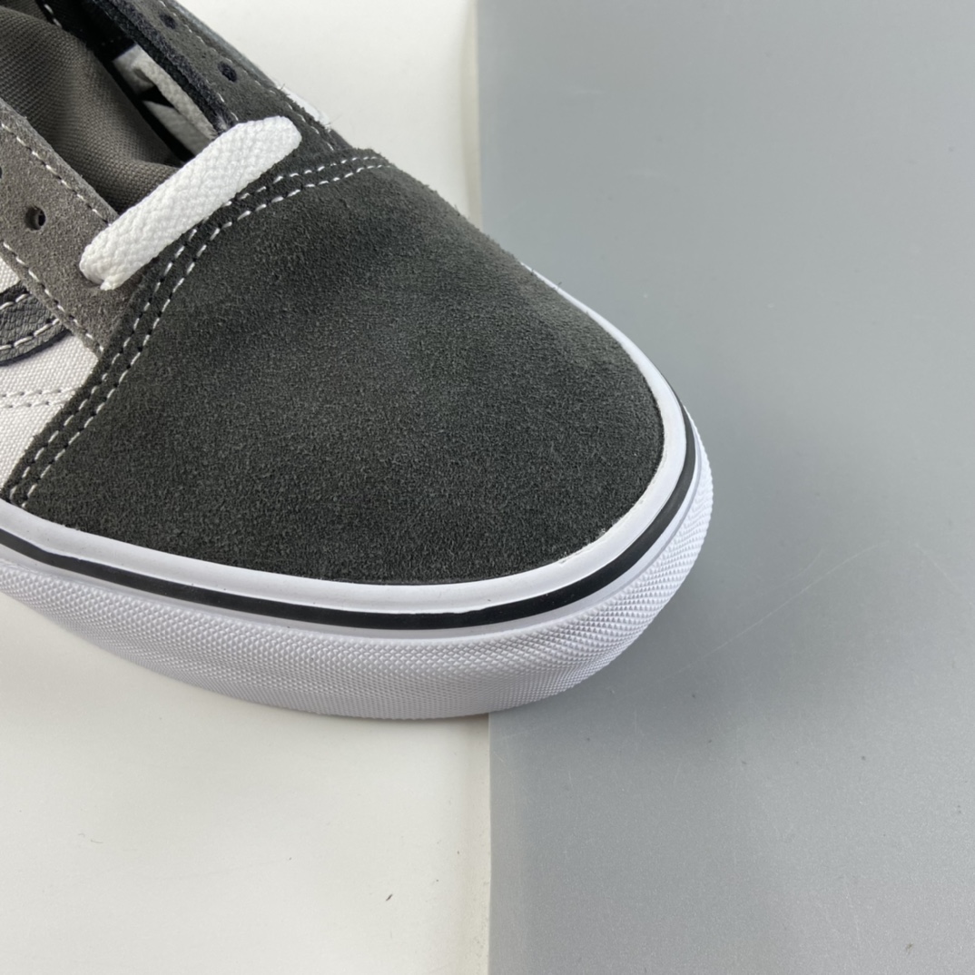 P150 Vans Old Skool 万斯黑白灰撞色低帮硫化帆布休闲板鞋 VN0A4BVAK10