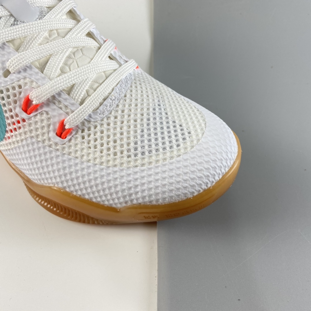 P240 Nike Kobe 11 EM 科比11代篮球鞋运动鞋 白绿色 生胶蒂芙尼绿 836184-103