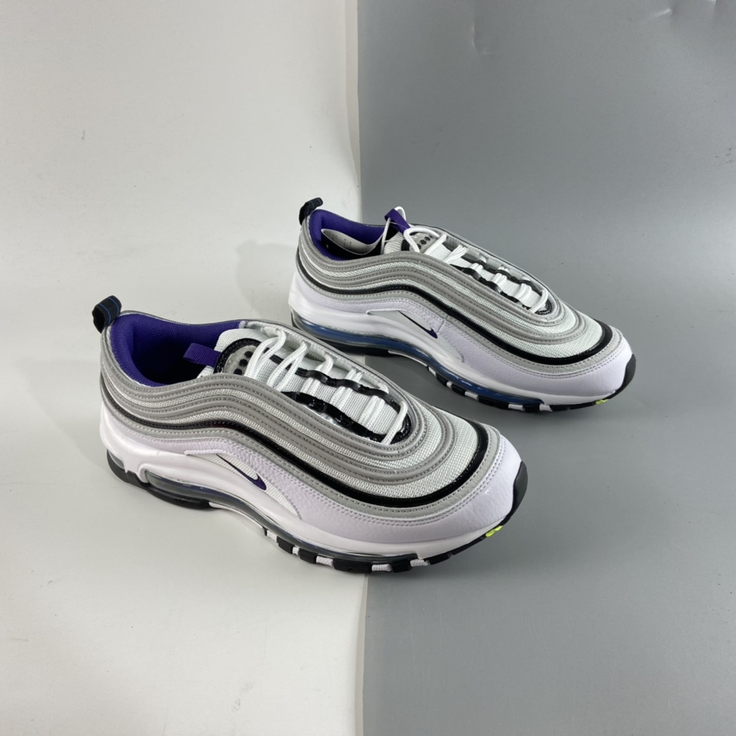 P220 Nike Air Max 97 时尚休闲弹头气垫跑鞋 DD9598-100